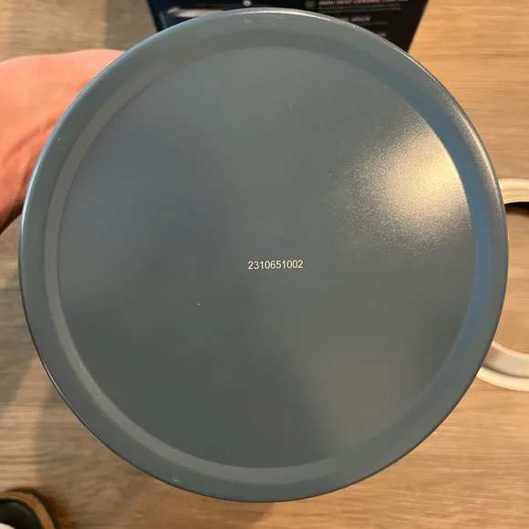 Blue and Silver Portable Firepit - Picture 8 of 10